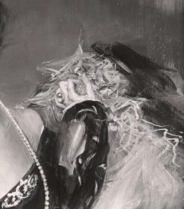 Braccio sinistro del dipinto di Donna Franca, nella versione del 1903 © Casa di Vendite Bonino