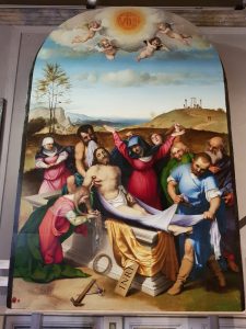 Lorenzo Lotto, Cristo deposto nel sepolcro
