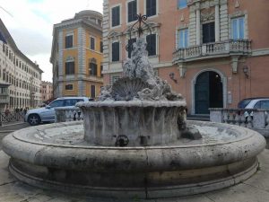 Fontana Clementina del Porto di Ripetta a Roma