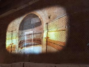 Ricostruzione virtuale del frigidarium del balneum