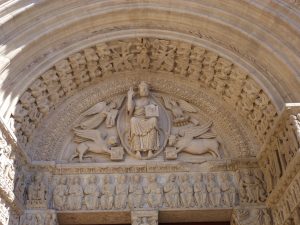 Saint Trophime - dettaglio della timpano del portale