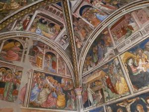 Ottaviano Nelli, affreschi nella cappella del Palazzo