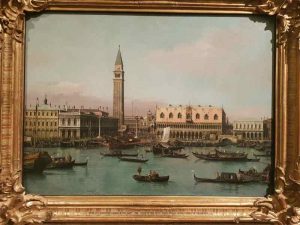 Canaletto, Il molo dal bacino di San Marco, Venezia