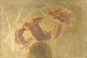 Gaetano Previati, La danza delle Ore @ Palazzo dei Diamanti