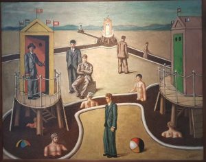 Giorgio De Chirico, Le cabine misteriose, Museo Merulana