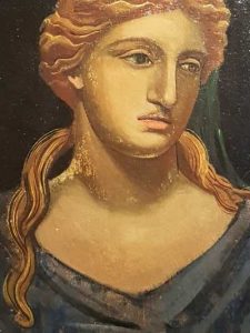 Giorgio De Chirico, Diana cacciatrice (Vestale) - dettaglio, Museo Merulana