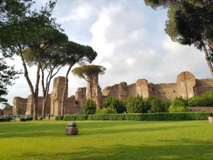 I resti delle terme di Caracalla
