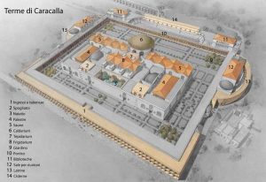 La ricostruzione in 3D delle terme di Caracalla @ Soprintendenza Speciale Archeologia Belle Arti Paesaggio di Roma