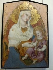 Taddeo di Bartolo, La Vierge et l'Enfant, Musé du Petit Palais, Avignon