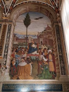 Arrivo di Pio II ad Ancona per dare avvio alla II Crociata