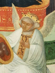 Ambrogio Lorenzetti, Maestà di Massa Marittima - dettaglio della Fede