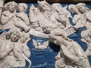 Andrea della Robbia, Natività - dettaglio