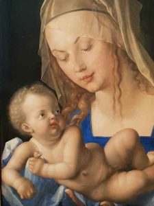 Albrecht Dürer, Madonna con il bambino disteso