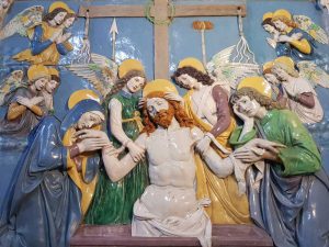 Giovanni della Robbia, Pietà – dettaglio