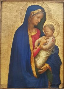 Masaccio, Madonna del solletico, Galleria degli Uffizi