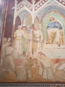 Ambrogio Lorenzetti, Martirio di frati francescani - dettaglio