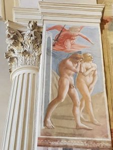 Cappella Brancacci, Masaccio, La cacciata di Adamo ed Eva dal paradiso terrestre