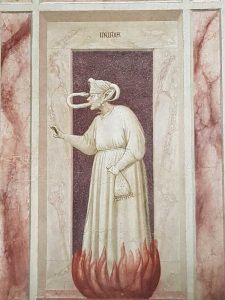Giotto, Invidia, Cappella degli Scrovegni