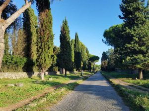 Il tracciato dell'Appia antica
