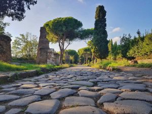 Appia antica, il basolato