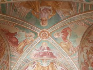 Benozzo Gozzoli, Tabernacolo della Madonna della Tosse di Castelfiorentino, Volta a crociera