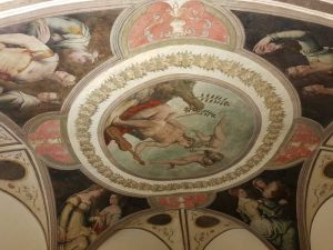 Camera di Apollo, Casa Museo Vasari di Arezzo - soffitto