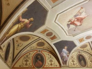 Camera della Fama e delle Arti, Casa Museo Vasari di Arezzo - soffitto