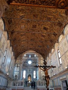 Santa Maria dei Miracoli, interno e soffitto