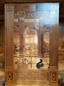 Studiolo di Urbino - dettaglio della finestra
