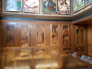 Studiolo di Urbino - parete
