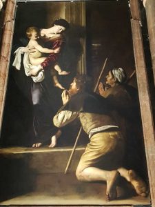 Caravaggio, Madonna dei pellegrini, chiesa di Sant'Agostino