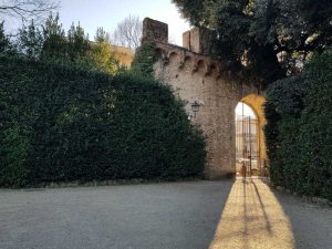 Ingresso al Giardino di Boboli da Porta Romana