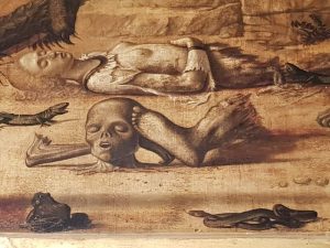 La Scuola Dalmata di Venezia, Vittore Carpaccio, San Giorgio uccide il drago - dettaglio