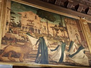 La Scuola Dalmata di Venezia, Vittore Carpaccio, San Girolamo conduce il leone nel convento