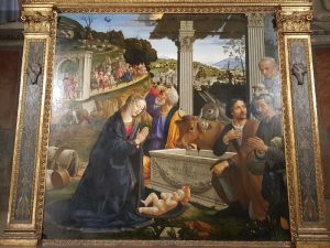Domenico Ghirlandaio, Adorazione dei pastori