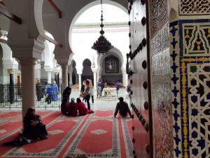 Ingresso alla moschea Karaouine, Fes