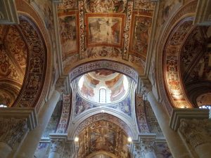 Chiesa dei Santi Niccolò e Cataldo, gli affreschi del soffitto