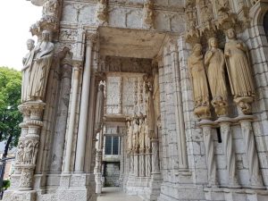 Portale nord della cattedrale di Chartres