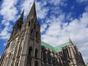 Fianco sud della cattedrale di Chartres