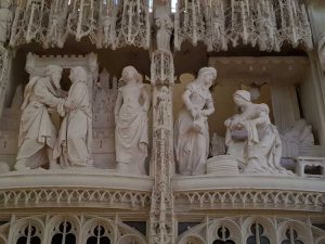 Recinzione del coro, episodi di Gioacchino ed Anna. Cattedrale di Chartres
