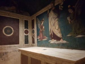 Leon Battista Alberti, tempietto del santo Sepolcro, camera sepolcrale