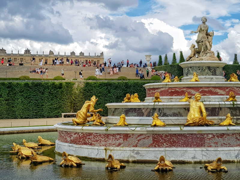 Visitare Versailles, Giardini, Bacino di Latona