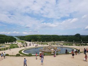 Visitare Versailles, Giardini, la prospettiva ovest