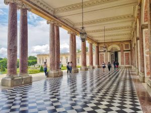 Visitare Versailles, Grand Trianon, Loggia