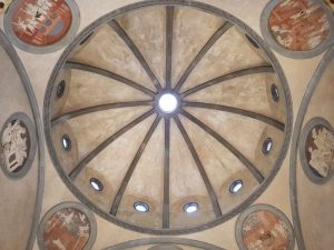 Basilica di san Lorenzo, Sagrestia vecchia, cupola