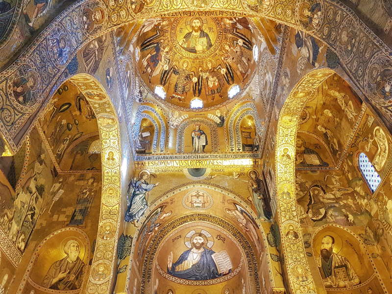 Cappella Palatina, cupola e absidi