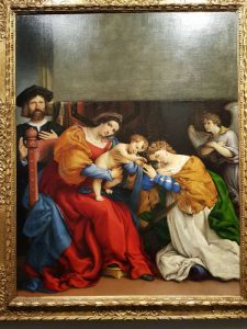 Lorenzo Lotto, Nozze mistiche di santa Caterina d'Alessandria