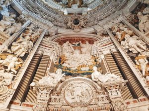 Chiesa del Gesù, decorazione dell'abside - dettaglio