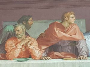 Andrea del Sarto, Cenacolo di san Salvi - dettaglio