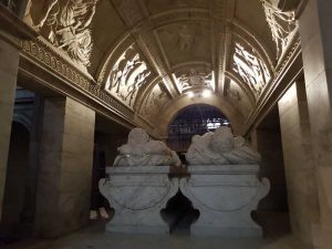 Monumento funebre di Francesco I e Claudia di Francia - dettaglio